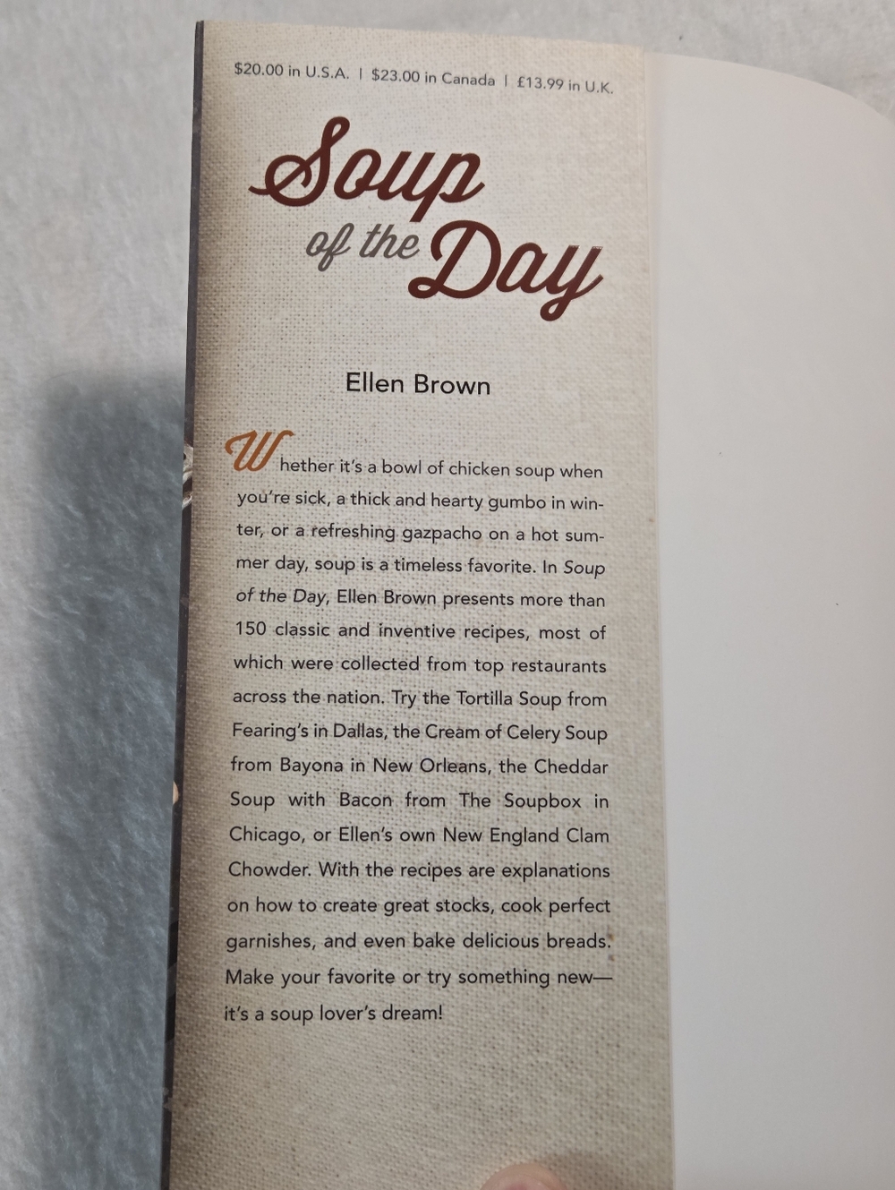 Soup of the Day: 150 Delicious and Comforting Recipes from Our Favorite - Picture 3 of 5